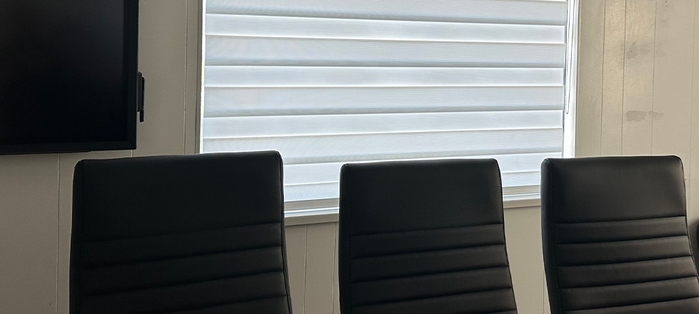 zebra blind best for light and privacy in office