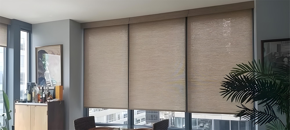 roller blind for rental property