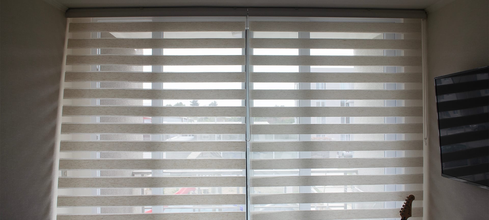 modern zebra blinds for window