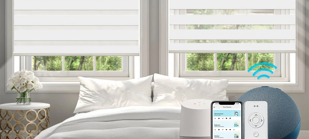 smart controls zebra blind