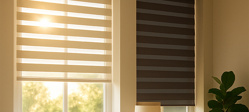 zebra blind natural light privacy