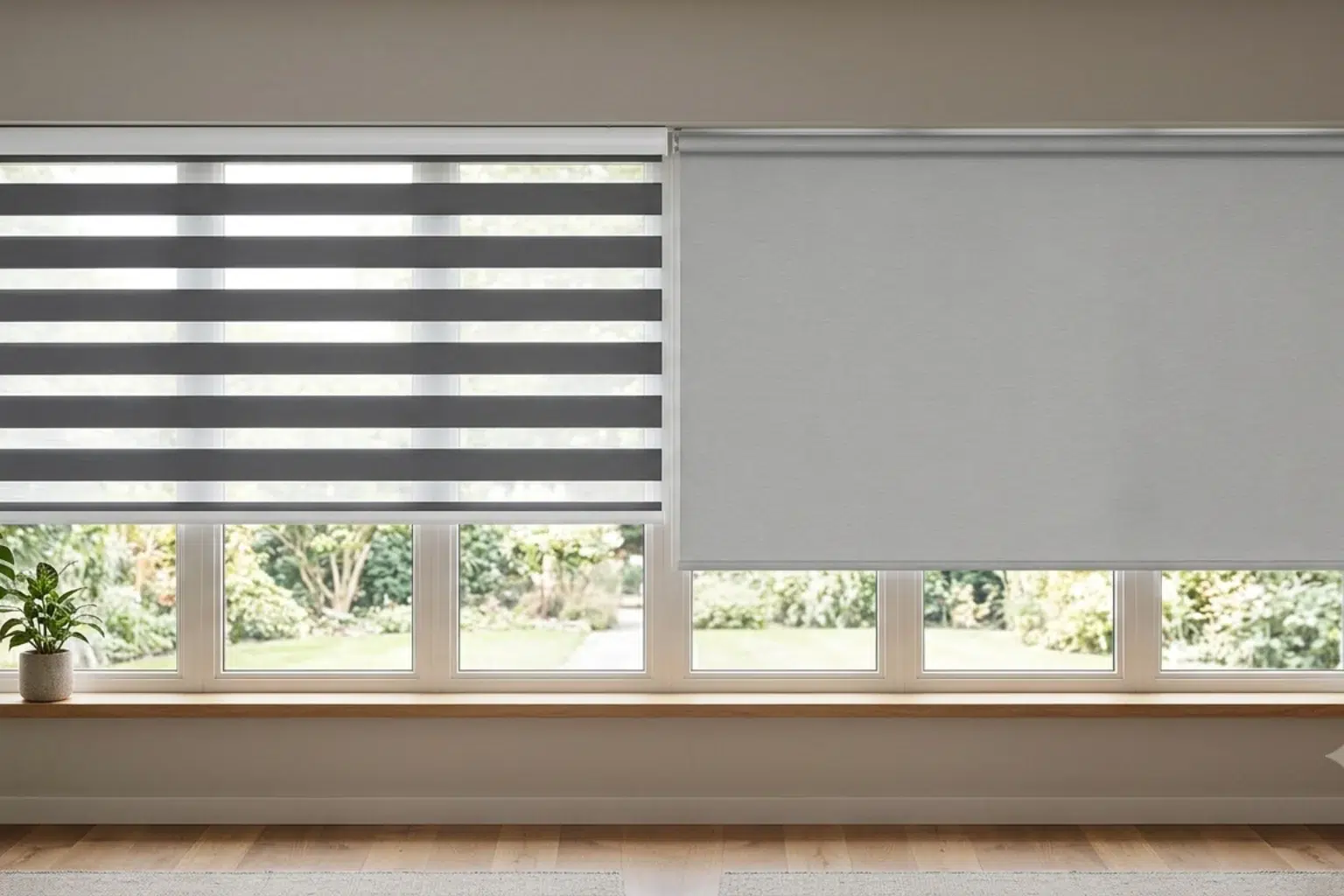 Zebra Blinds vs Roller Blinds
