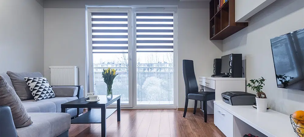 zebra blinds for home office