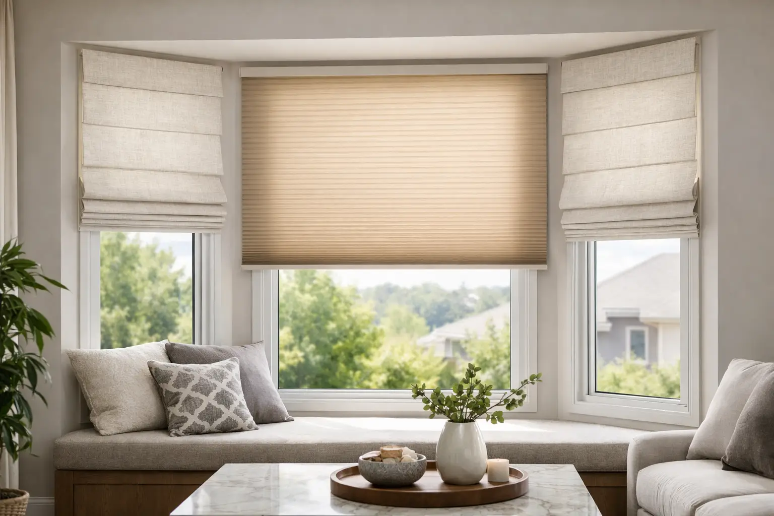Custom Shades for Bay Windows That Fit Right