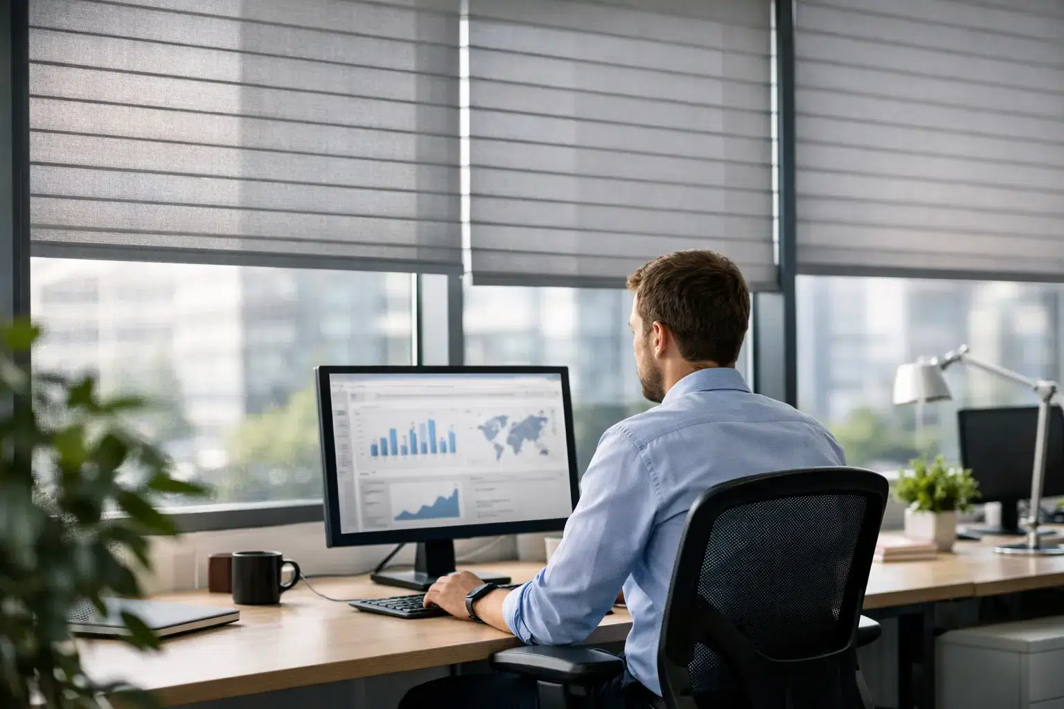Office Blinds for Glare Reduction That Work