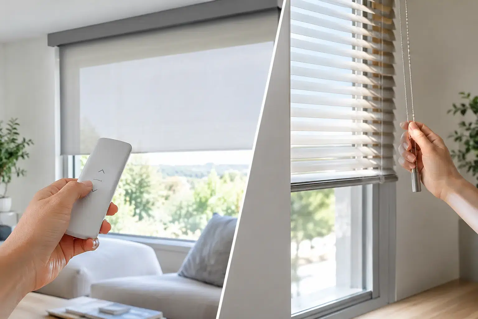 Motorized Blinds Versus Manual Blinds for Your Home